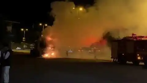 Zonguldak'ta TIR Yangını: Seyir Halindeki Araç Alev Alev Yandı