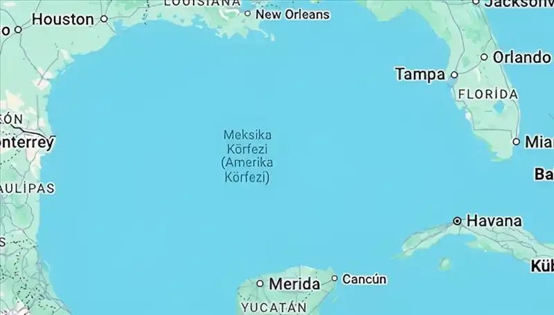 Meksika, Google'a Amerika Körfezi Davasıyla Dikkat Çekiyor