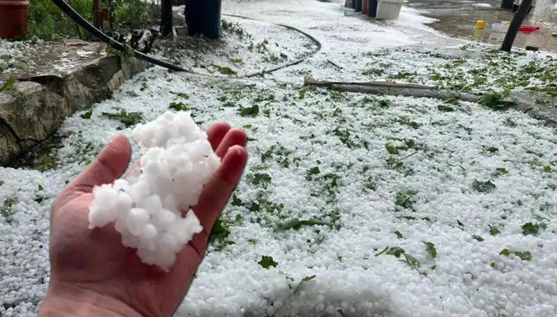 Haziran Ayında Beklenmedik Dolu Olayı: Yürekler Ağızda!