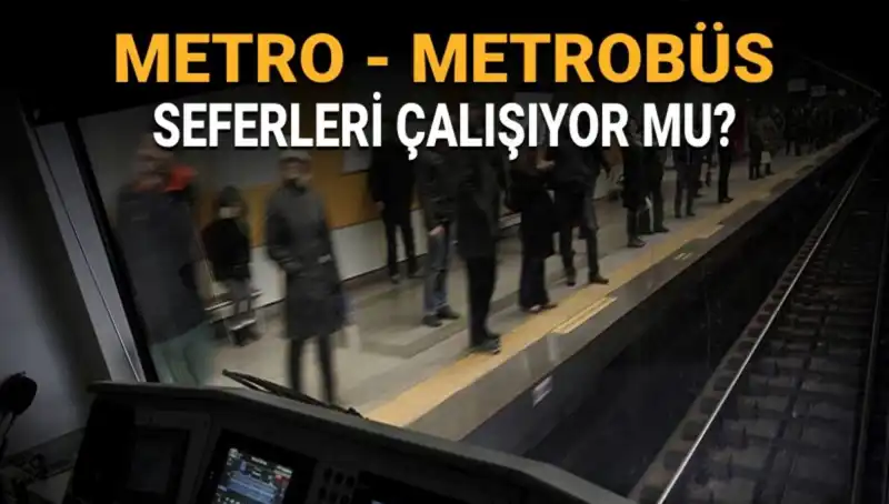 İstanbul'da Bugün Metrobüs ve Metro Seferleri Hakkında Son Durum Ne?