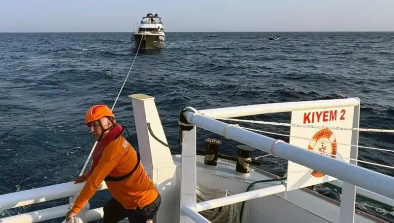 Marmaris Açıklarında Sürüklenen Tekneye İkna Operasyonu: Hayatta Kalma Mücadelesi