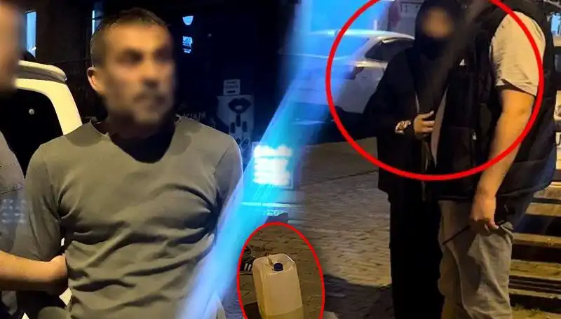 Bursa’da Sokak Ortasında Benzinle Kadını Yakmaya Çalışan Dehşet!