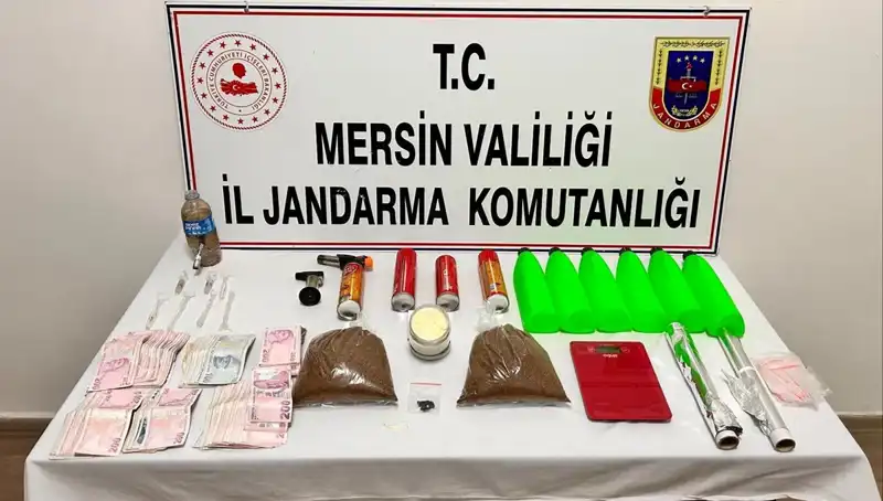 Mersin'de Uyuşturucu Ticareti Operasyonu: Yaklaşık 500 Gram Madde Ele Geçirildi