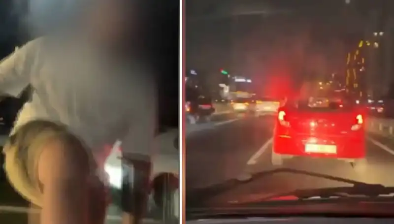 Trafik Magandası Korkunç Kaza Anı Kameralara Yansıdı