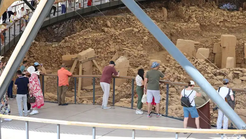 Tarihin Sıfır Noktası Göbeklitepe'de Ziyaretçi Yoğunluğu Rekoru Kırıldı