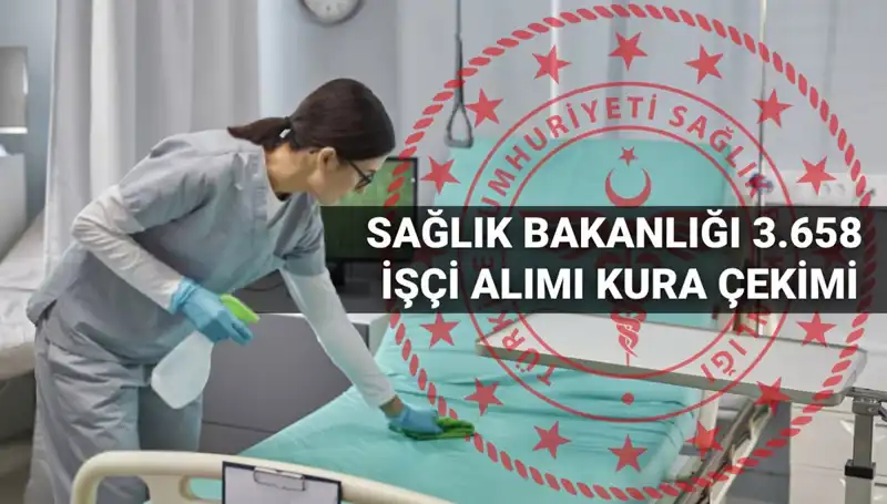 Sağlık Bakanlığı 2025 Yılı Kura Tarihleri Açıkladı: 3.658 İşçi Alımında Süreç Başlıyor!